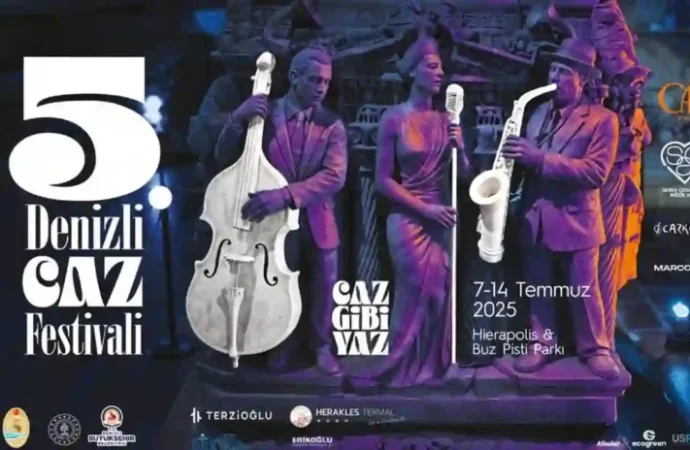 5. Denizli Caz Festivali 7 Temmuz’da başlıyor