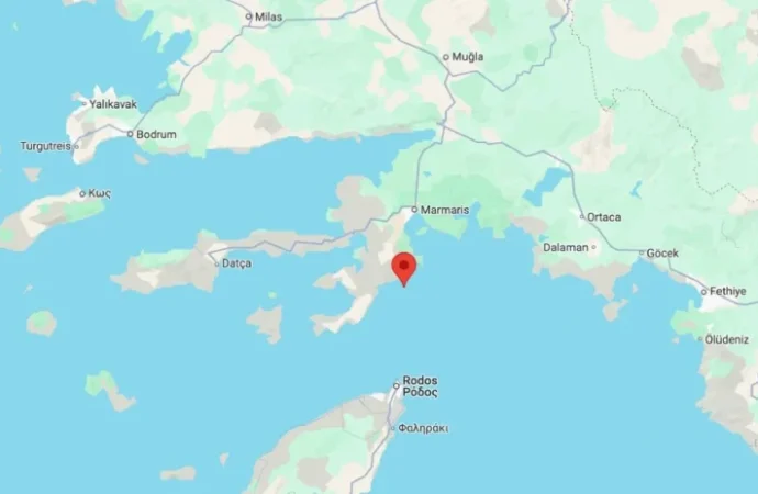 Rodos-Marmaris arasında 5,8 deprem oldu, bir ölü 69 yaralı var