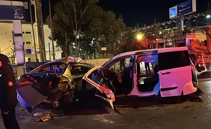 Gaziantep’te kaza değil katliam: 5 ölü, 2 yaralı