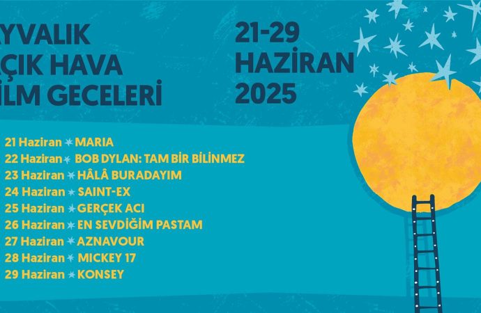 Ayvalık Açık Hava Film Geceleri başlıyor