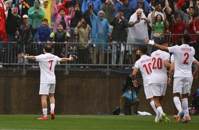 Milli takım Amerika’da galip