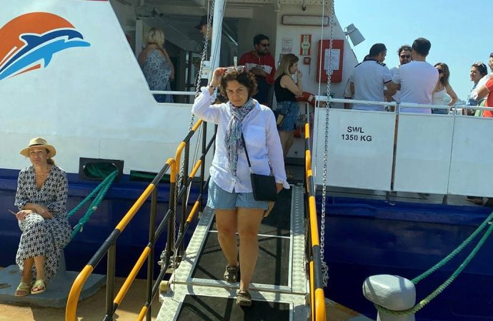 Feribot bozuldu, Leros seferi kabus oldu: 100 Türk yolcu döndü