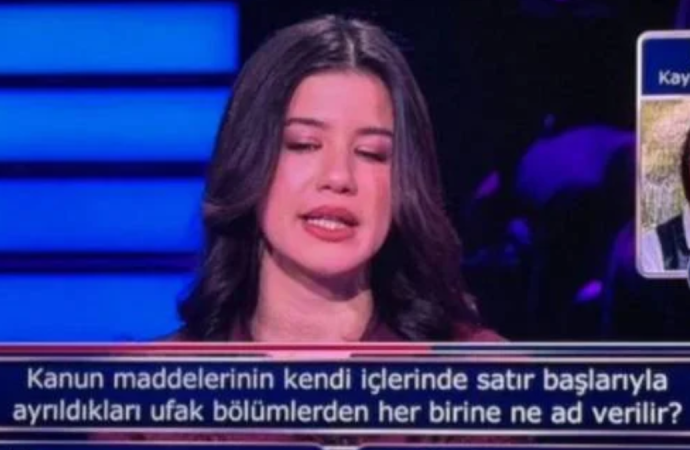 Hukuk öğrencisi cevabı bilemedi, gündem oldu