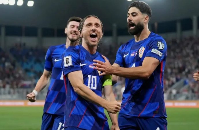 Hırvatistan gol olup yağdı
