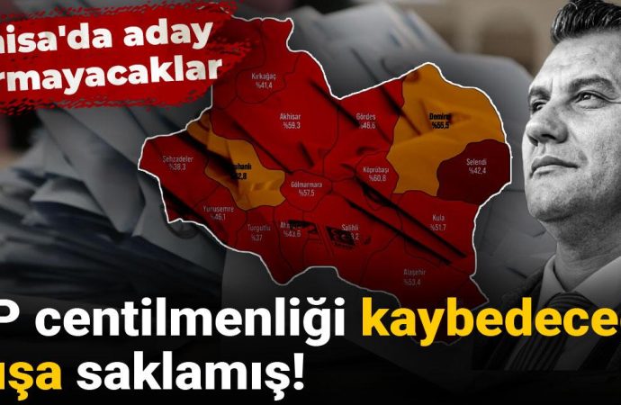 Kaybedilecek yarışta jest: AK Parti Manisa’da aday çıkarmayacak