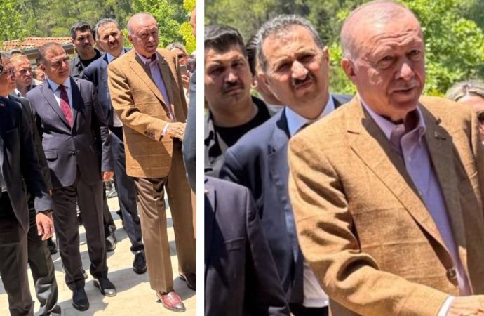 Erdoğan giyim tarzını değiştirdi, gündem oldu