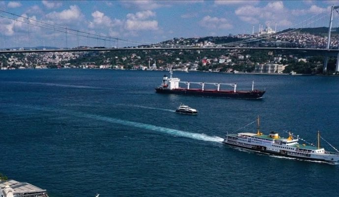 Boğaz geçiş ücreti ton başına 5,83 dolar olacak