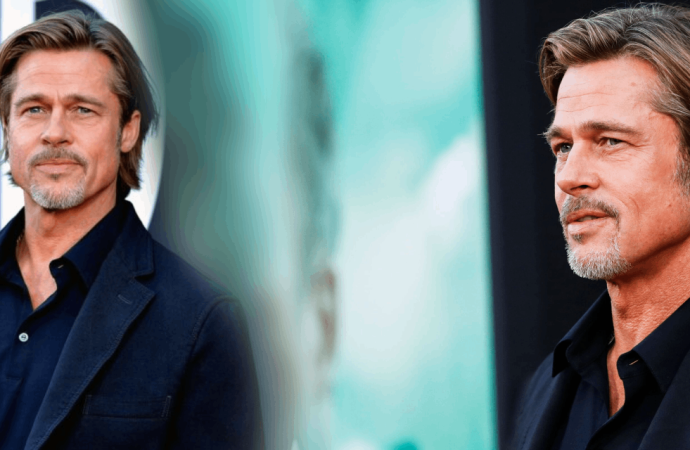Brad Pitt’in yeni sevgilisi kırmızı halıyı yaktı