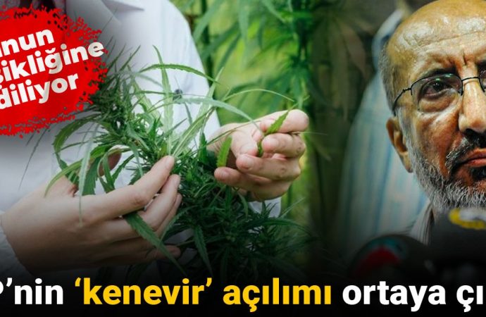 Kenevir açılımı: Kanun değişikliğine gidiliyor