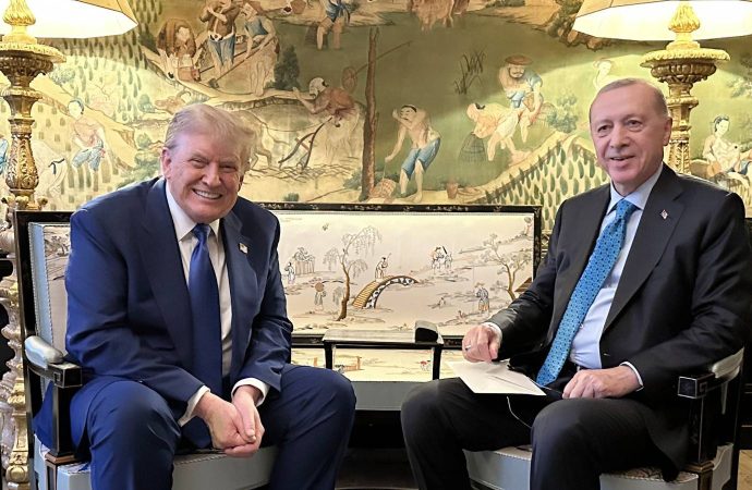 Erdoğan, Trump’la aynı masada yemek yedi, baş başa görüştü