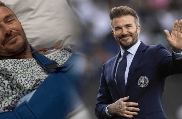 Beckham 22 yıl önceki olayın etkisiyle hastanelik oldu
