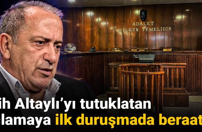 Fatih Altaylı’yı tutuklatan suçlamaya ilk duruşmada beraat