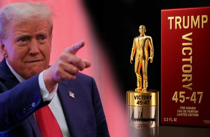 Trump şaşırtmaya devam ediyor: Şimdi de parfüm satmaya başladı