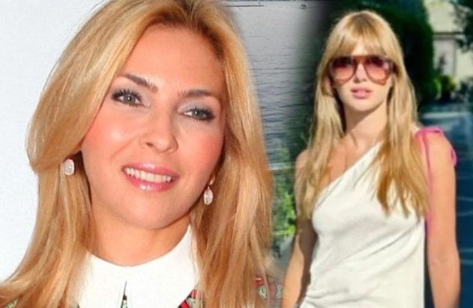 Gelini Arzu Sabancı’nın mankeni oldu