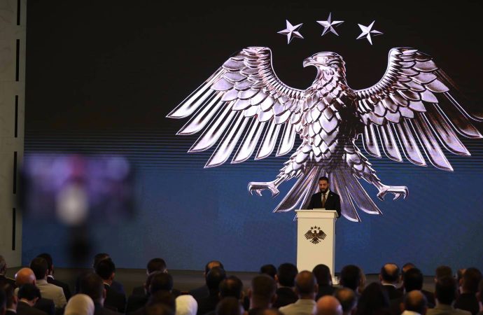Suriye’nin yeni ulusal sembolü: 14 tüylü ve 3 yıldızlı kanatlı şahin