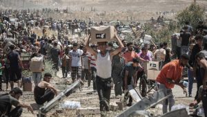 Amerikan şirketi, Gazze’ye yardım adı altında Filistinlileri sürme planı modelledi