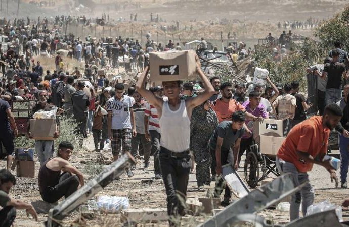 Amerikan şirketi, Gazze’ye yardım adı altında Filistinlileri sürme planı modelledi