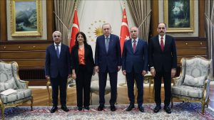 Erdoğan DEM Parti heyetini Beştepe’de kabul etti