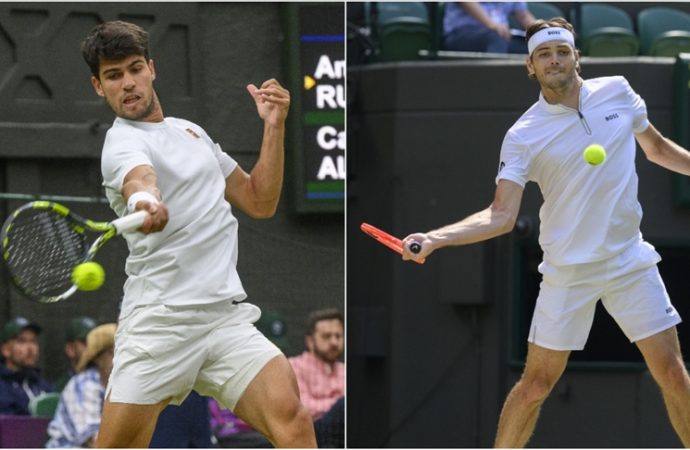 Carlos Alcaraz ve Taylor Fritz yarı finalde