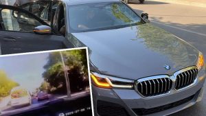 Amerika’dan getirdiği aracı Avcılar’da trafiğe çıkardı, 10 dakika sonra kaza yaptı