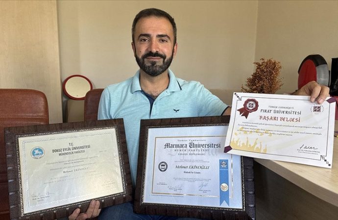 Rehberi İbn-i Sina’ydı: Önce mühendis, sonra avukat, bu yıl da doktor oldu