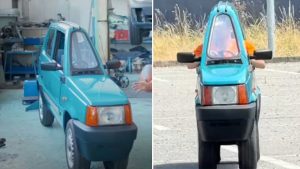 Dünya bu elektrikli el yapımı arabayı konuşuyor