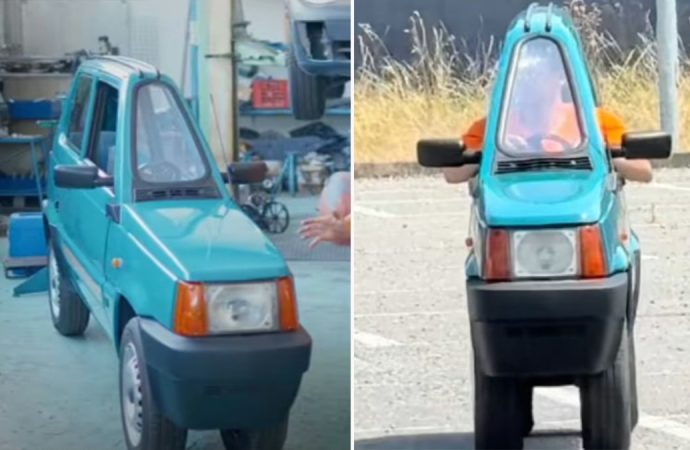 Dünya bu elektrikli el yapımı arabayı konuşuyor