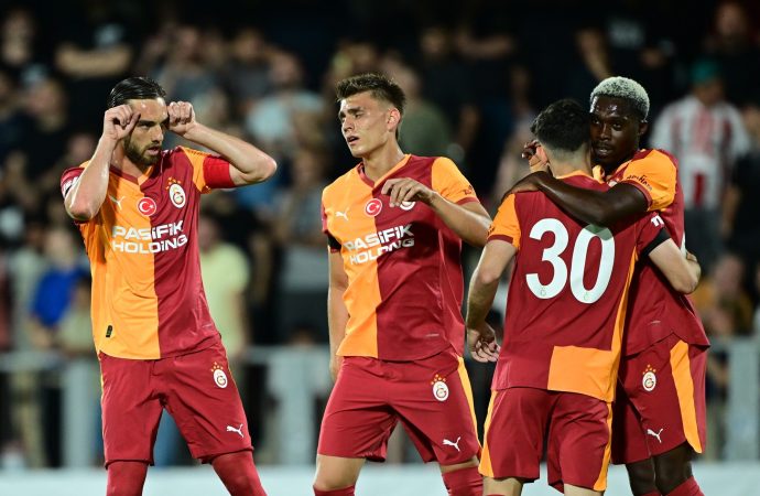Galatasaray’dan 5 golü prova