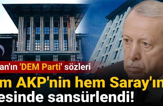 Erdoğan’ın ‘DEM Parti’ sözleri AK Parti ve Beştepe’nin sitesinden çıkarıldı
