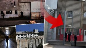 Tahliye olan arkadaşının valizine saklanıp firar etti