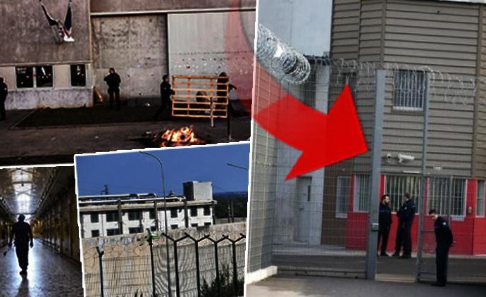 Tahliye olan arkadaşının valizine saklanıp firar etti