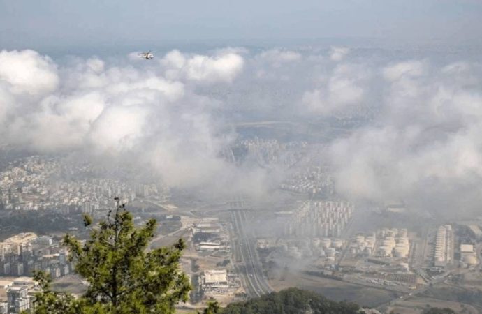 Antalya’da nem yüzde 85’e çıktı, şehri buhar bulutu sardı