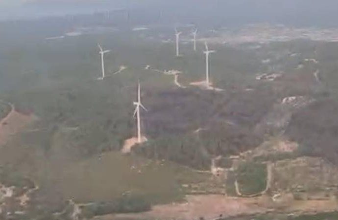 Urla’daki orman yangını sürüyor: Aliağa’da ot yangını kontrol altında
