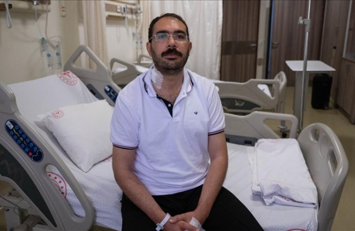 15 Temmuz gazisi şarapnel parçasından yeni kurtuldu