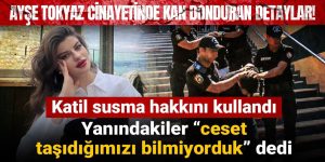 Ayşe Tokyaz cinayeti: Katil susma hakkını kullandı, ötekilerse ceset taşıdıklarını bilmiyormuş