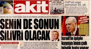 Bir gazete Özgür Özel’i böyle tehdit etti: Senin de sonun Silivri olacak
