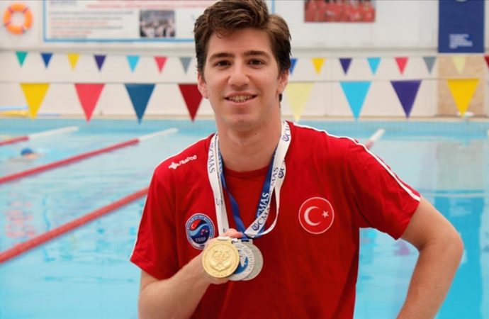 Derin Toparlak Paletli Yüzme Avrupa Şampiyonası’nda üçüncü oldu