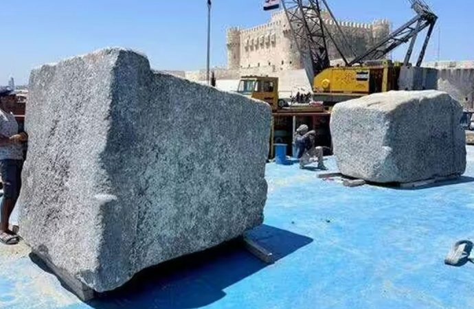 Efsane İskenderiye Feneri göründü