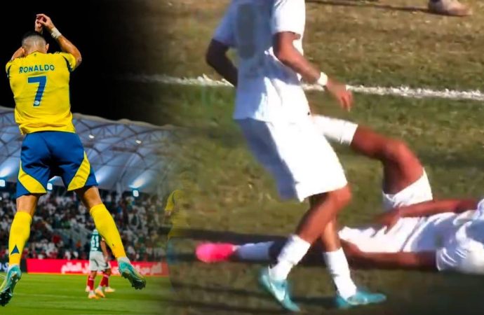 Ronaldo gibi sevinmek istedi, çapraz bağlarını kopardı