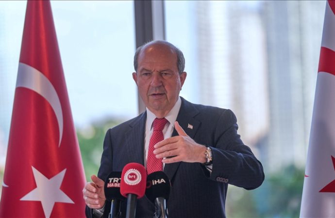 KKTC Cumhurbaşkanı Tatar: Egemen eşitliğimiz kabul edilmeden müzakere sürecine geçilmeyecek