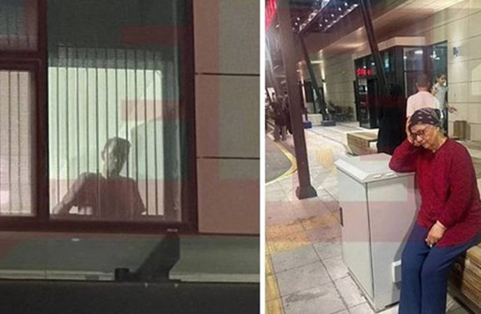 Murat Çalık hastanede mahkumlar koğuşunda, annesi kapıda nöbette