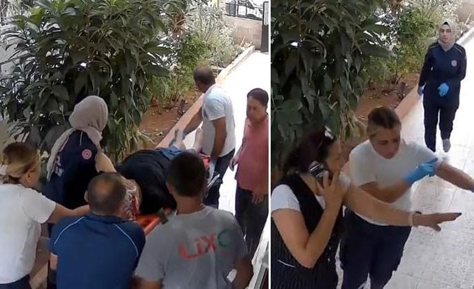 Kargo teslimine geldi, hayat kurtardı