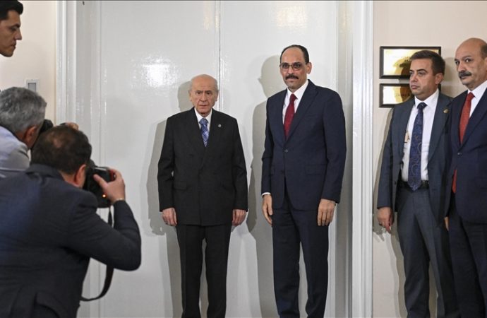 Bahçeli MİT Başkanı Kalın’la görüştü