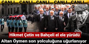 Altan Öymen’in sol yolculuğunda kol kola