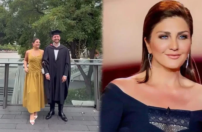 Sibel Can’ın gururu: Oğlu Emir mezun oldu