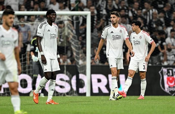 Beşiktaş sezona büyük bir hayal kırıklığıyla başladı