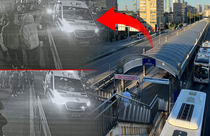 En kalabalık metrobüs durağında dövülmüştü, hayatını kaybetti