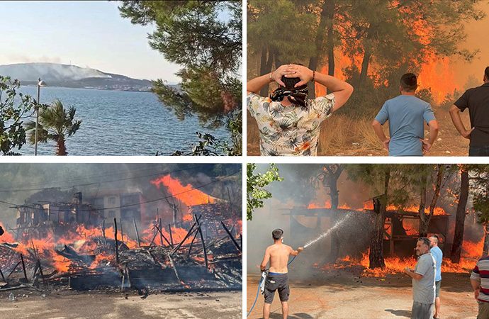 Türkiye’nin dört bir yanında orman yangınları