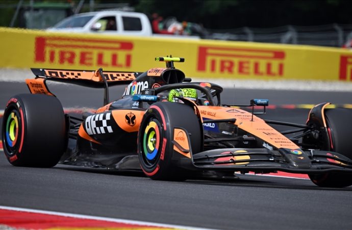 Formula 1 Belçika Prix’sinde pole pozisyonu Lando Norris’in