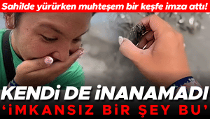 İşi fosil avcılığı: Kumsalda milyonlarca yıllık megalodon dişleri arıyor
